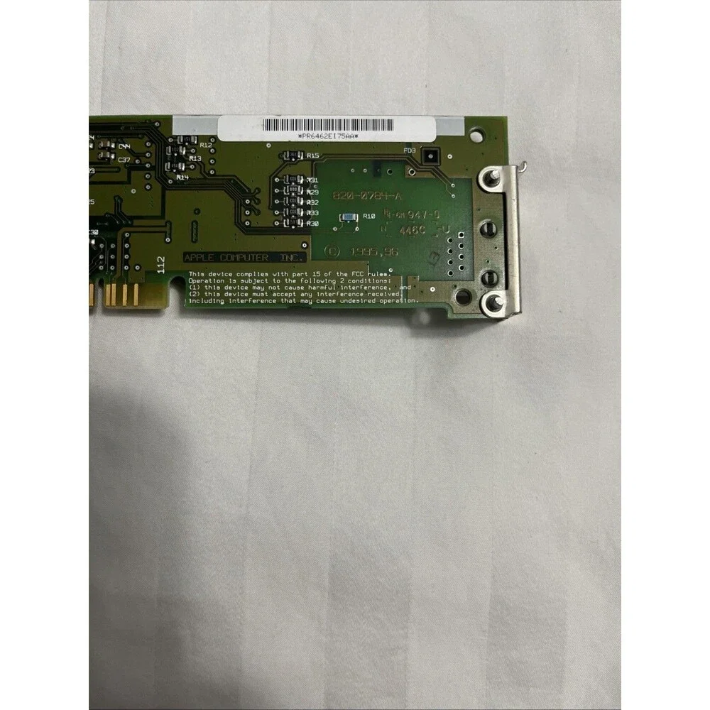Vintage Apple Ethernet CS II Twisted-Pair Card 820-0784-A Comm Slot II Mac